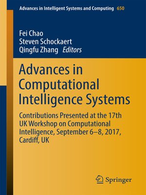 cover image of Advances in Computational Intelligence Systems